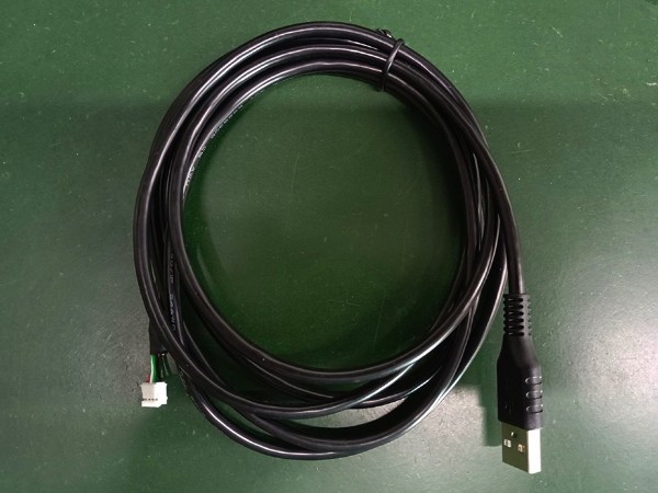 USB-4PIN連接線，屏蔽外界紊亂信號，傳輸效果好